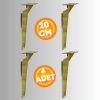 20 CM METAL TABANCA AYAK KOLTUK AYAĞI MOBİLYA AYAĞI ÜNİTE AYAĞI KONSOL AYAĞI PUF BERJER AYAĞI ( 4 ADET )