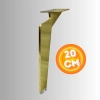 20 CM METAL TABANCA AYAK KOLTUK AYAĞI MOBİLYA AYAĞI ÜNİTE AYAĞI KONSOL AYAĞI PUF BERJER AYAĞI