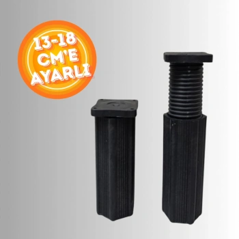 13-18 CME AYARLANABİLİR DESTEK AYAĞI ORTA AYAK YÜKSELTİLEBİLİR KOLTUK MOBİLYA ORTA AYAĞI