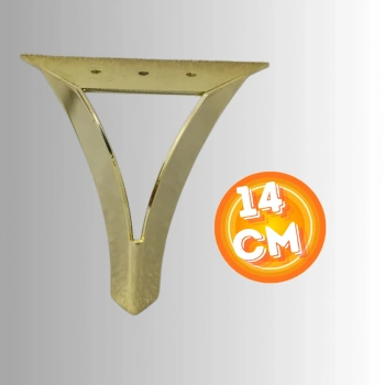 14 CM METAL DAMLA KOLTUK AYAĞI MOBİLYA AYAĞI ÜNİTE AYAĞI KONSOL AYAĞI PUF BERJER AYAĞI