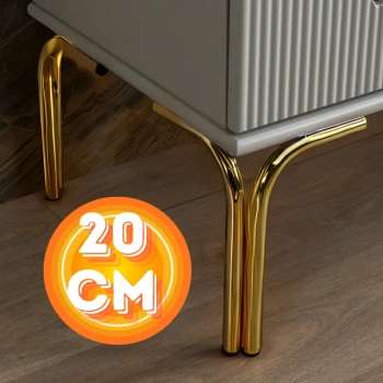 20 CM METAL MAGNOLİA KOLTUK AYAĞI MOBİLYA AYAĞI ÜNİTE AYAĞI KONSOL AYAĞI PUF BERJER AYAĞI