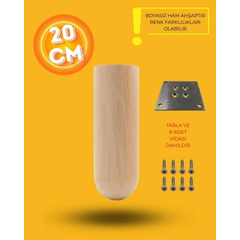 Ahşap Bohem Ayak 20 cm