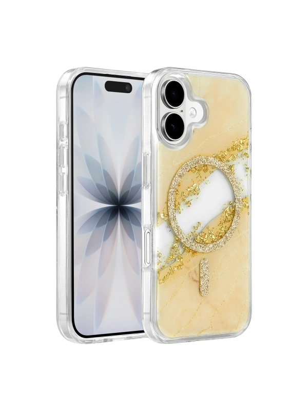 Apple iPhone 16 Lotus Simli Magsafe Kapak