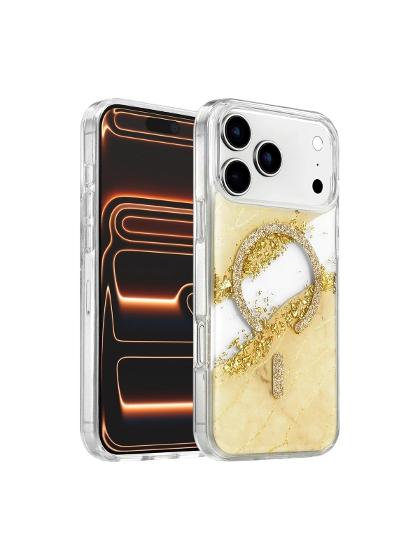 Apple iPhone 17 Pro Max/18 Pro Max Lotus Simli Magsafe Kapak