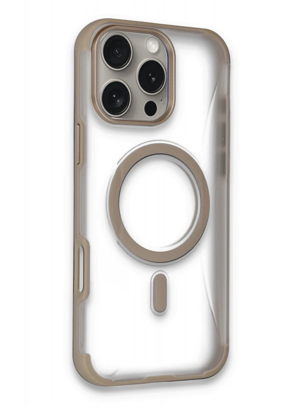 Joko Apple iPhone 14 Pro Max Hilton Magsafe Kapak - Gold