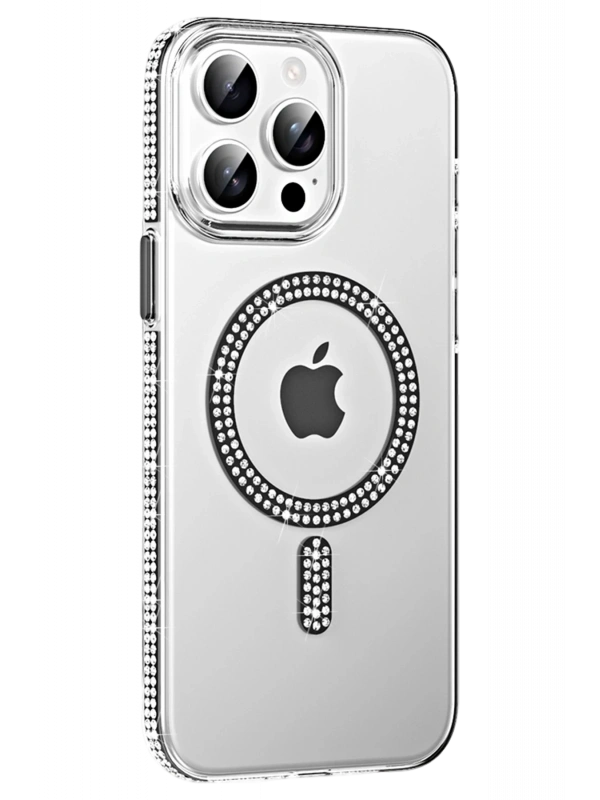 Joko Apple iPhone 14 Pro Max Move Taşlı Magsafe Kapak - Siyah