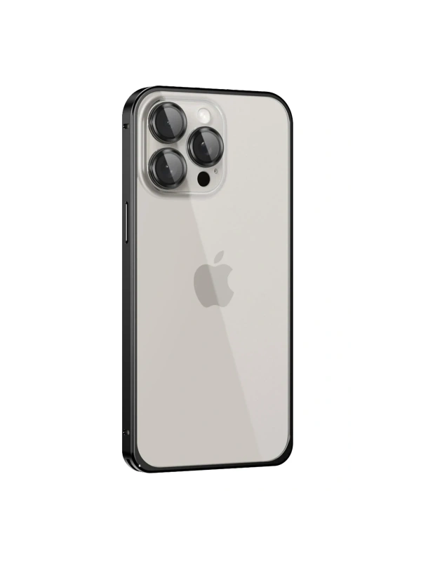 Apple iPhone 15 Pro Max Metal Bumper Mat Kapak