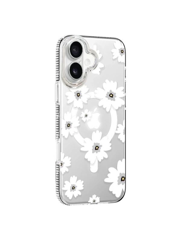 Apple iPhone 16 Floral Magsafe Kapak