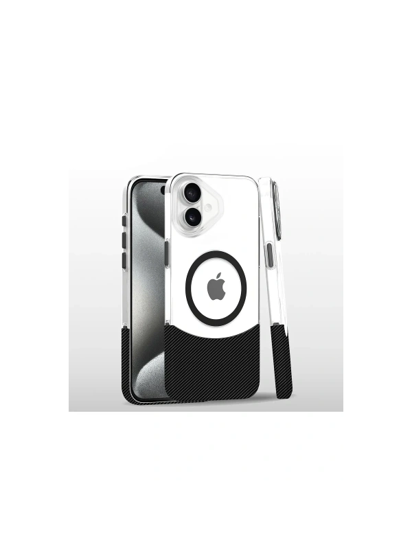 Apple iPhone 16 Plus Carbon Puzzle Magsafe Kapak