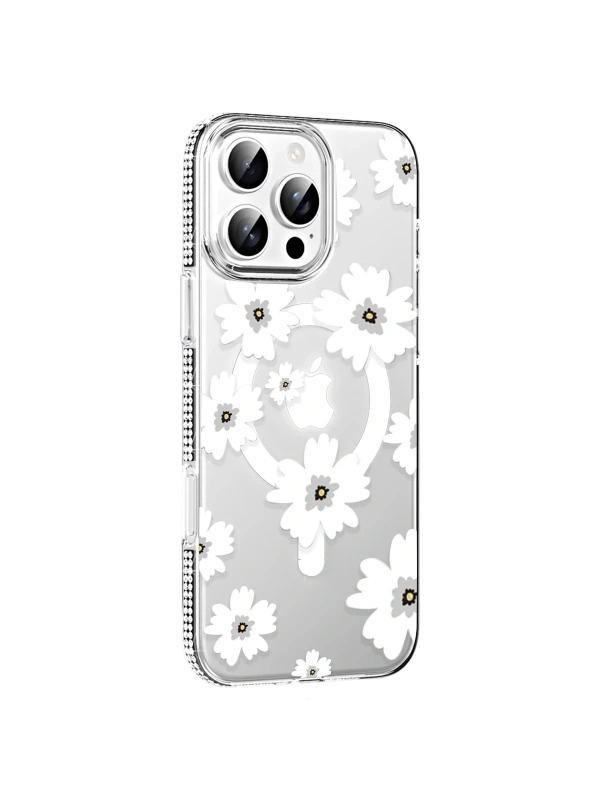 Apple iPhone 16 Pro Max Floral Magsafe Kapak