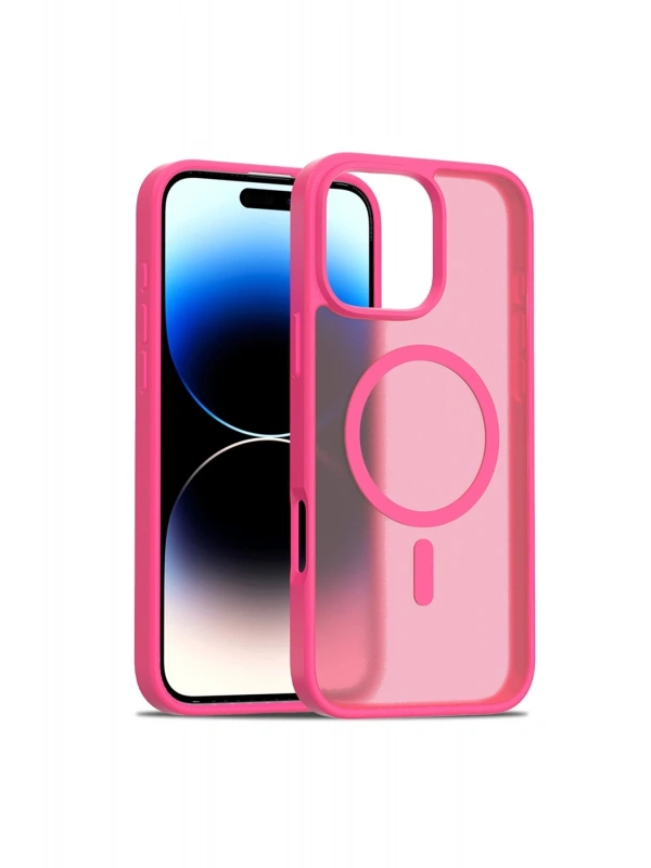 Joko Apple iPhone 16 Pro Max Jota Magsafe Kapak - Rose