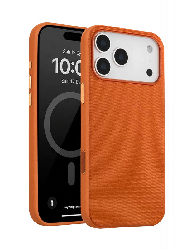 Joko Apple iPhone 17 Pro Max Vero Magsafe Kapak - Turuncu