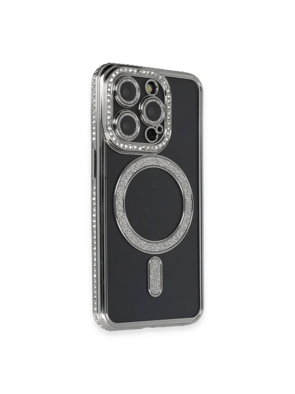 KILIFINI SEÇ - Apple iPhone 14 Pro Max Kılıf Joke Simli Magneticsafe Kılıf