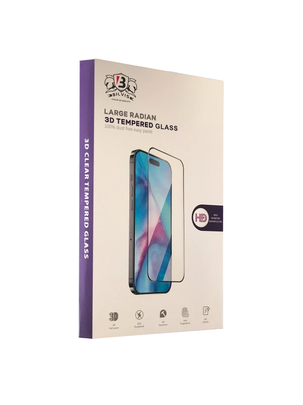 KILIFINI SEÇ - Apple iPhone 16 Pro Max Bilvis 3D Cam Ekran Koruyucu