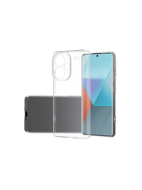 KILIFINI SEÇ - Xiaomi Redmi Note 13 Pro Plus Kılıf Lüx Şeffaf Silikon