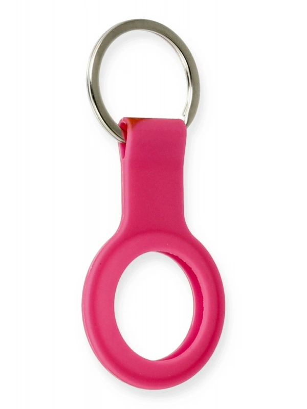 Newface Airtag Silikon Kılıf - Pembe