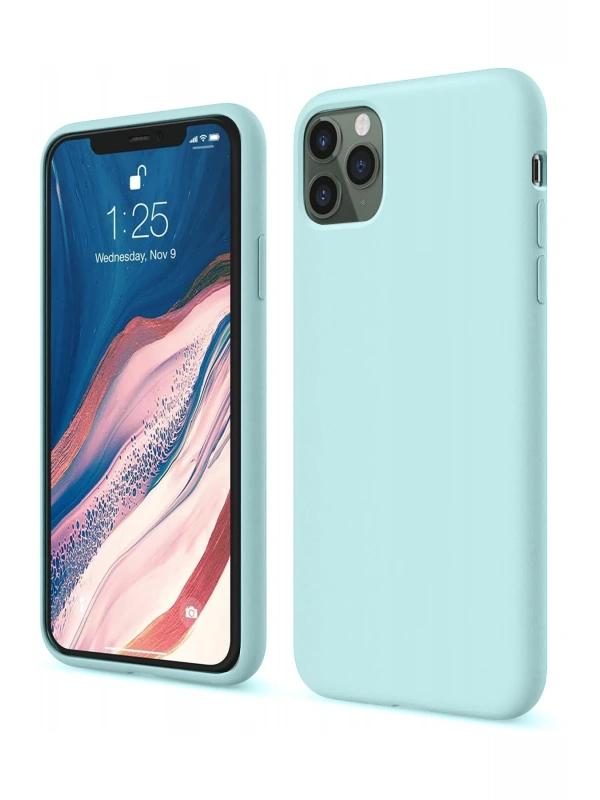 Newface Apple iPhone 11 Pro Kılıf First Silikon - Turkuaz