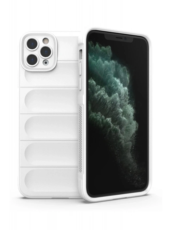 Newface Apple iPhone 11 Pro Kılıf Optimum Silikon - Krem