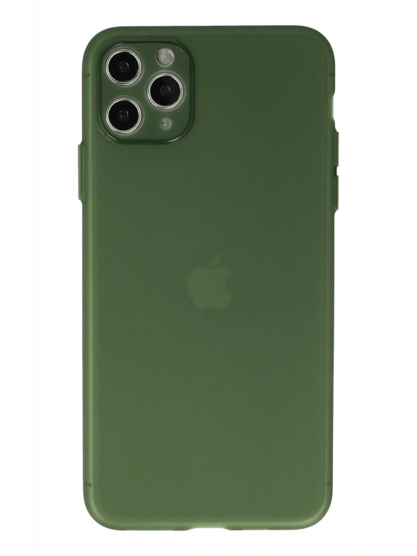 Newface Apple iPhone 11 Pro Max Kılıf Puma Silikon - Yeşil
