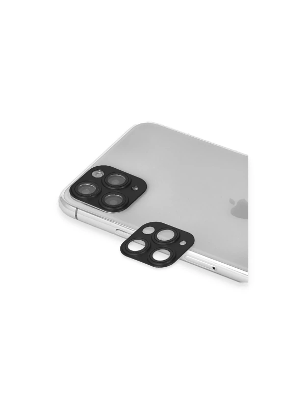 KILIFINI SEÇ - Apple iPhone 11 Pro Max Pers Alüminyum Kamera Lens