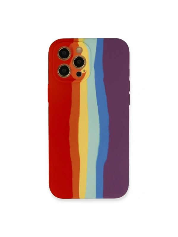 Newface Apple iPhone 12 Pro Max Kılıf Ebruli Lansman Silikon