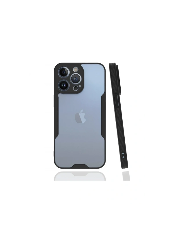 Newface Apple iPhone 13 Pro Kılıf Platin Silikon