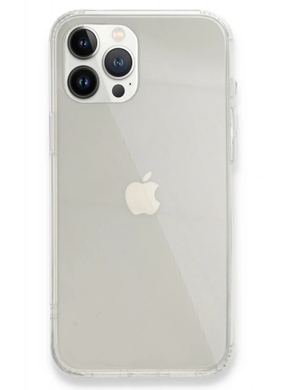 Newface Apple iPhone 13 Pro Max Kılıf 3D Vera - Şeffaf