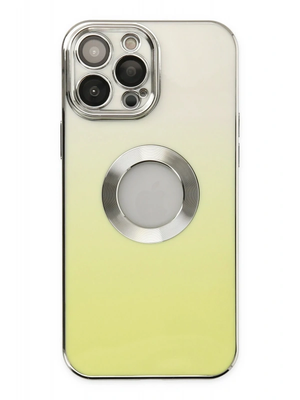 Newface Apple iPhone 13 Pro Max Kılıf Best Silikon - Sarı