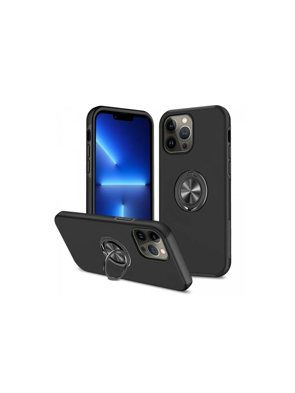 KILIFINI SEÇ - Apple iPhone 13 Pro Max Kılıf Elit Yüzüklü Kapak