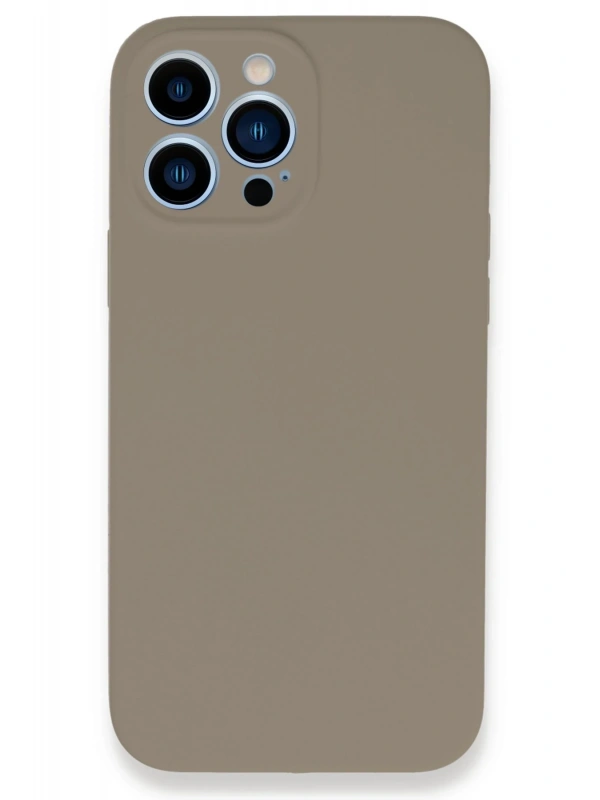 Newface Apple iPhone 13 Pro Max Kılıf Lansman Legant Silikon - Bej