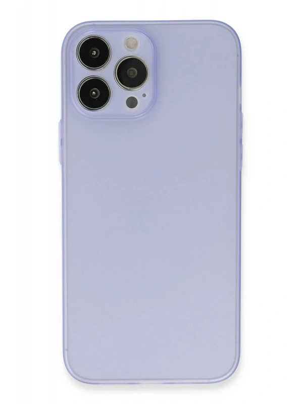 Newface Apple iPhone 13 Pro Max Kılıf Puma Silikon - Mor