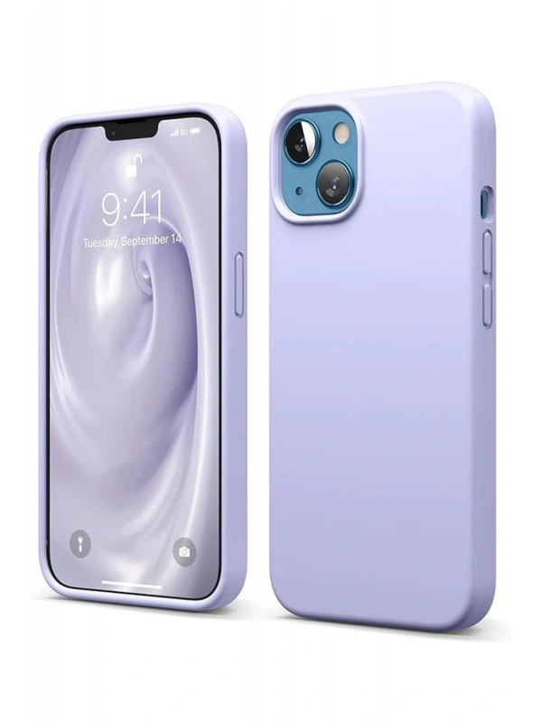 Newface Apple iPhone 14 Kılıf First Silikon - Lila