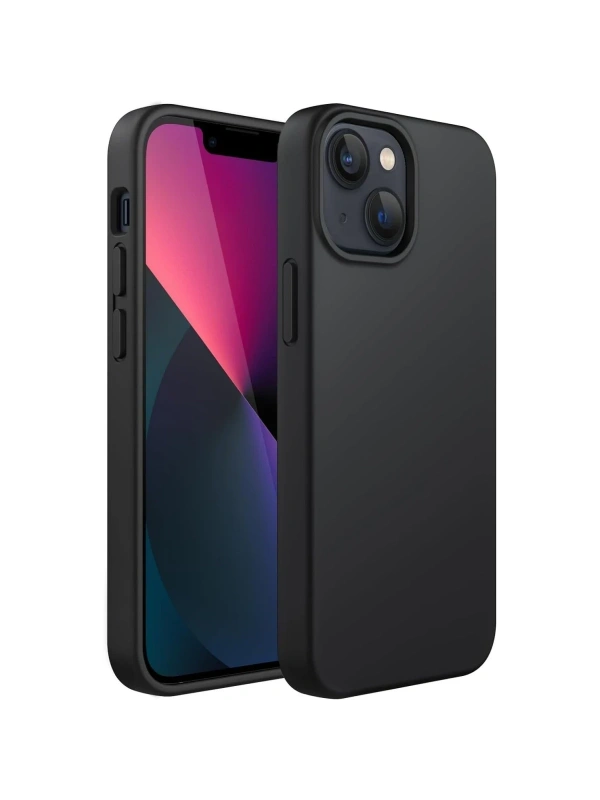 KILIFINI SEÇ - Apple iPhone 14 Plus Kılıf First Silikon - Siyah