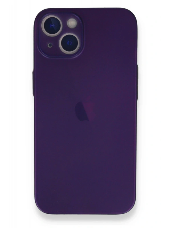 Newface Apple iPhone 14 Plus Kılıf PP Ultra İnce Kapak - Mor