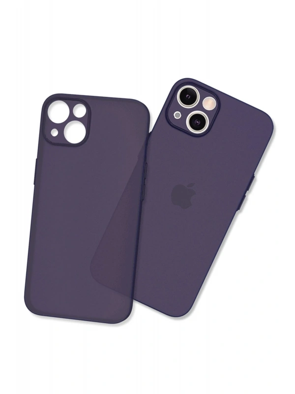 Newface Apple iPhone 14 Plus Kılıf Puma Silikon - Koyu Mor
