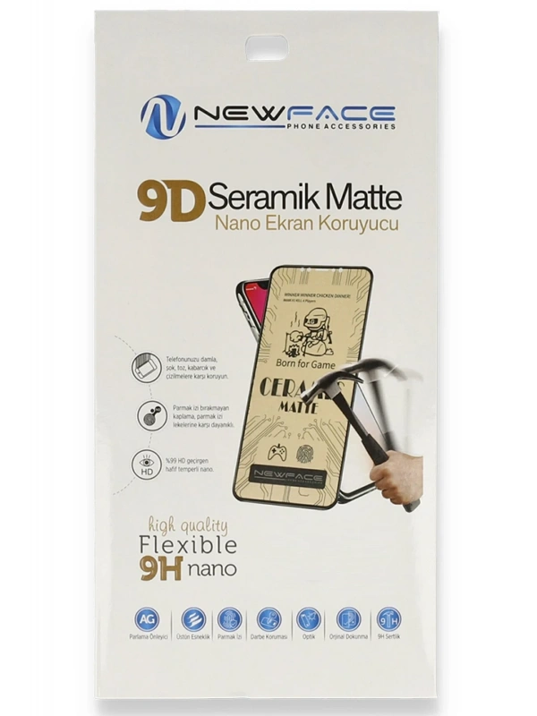Newface Apple iPhone 14 Plus Mat Seramik Nano Ekran Koruyucu