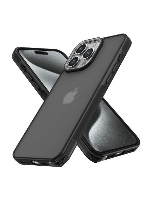 Newface Apple iPhone 14 Pro Kılıf Elegant Kapak - Siyah