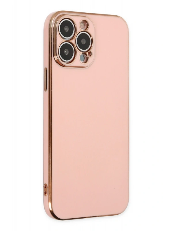 Newface Apple iPhone 14 Pro Kılıf Volet Silikon - Pembe