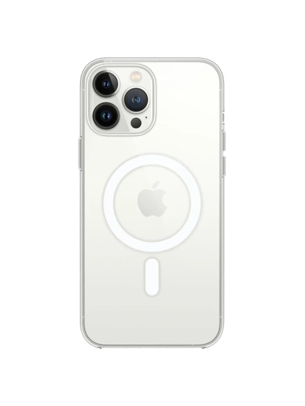 KILIFINI SEÇ - Apple iPhone 14 Pro Max Kılıf Magneticsafe Şeffaf Silikon - Şeffaf