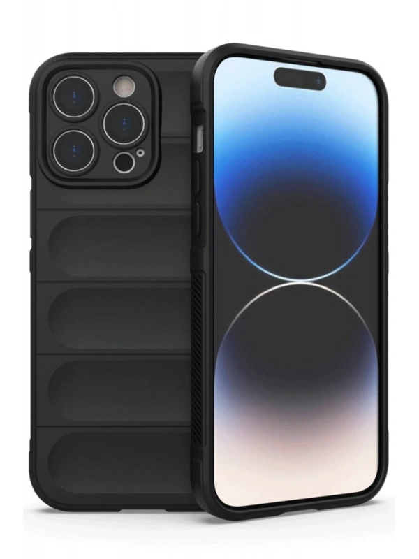 Newface Apple iPhone 14 Pro Max Kılıf Optimum Silikon - Siyah
