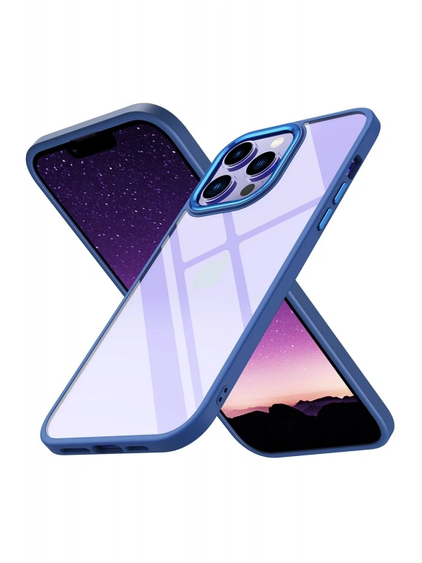 Newface Apple iPhone 14 Pro Max Kılıf Power Silikon - Mavi