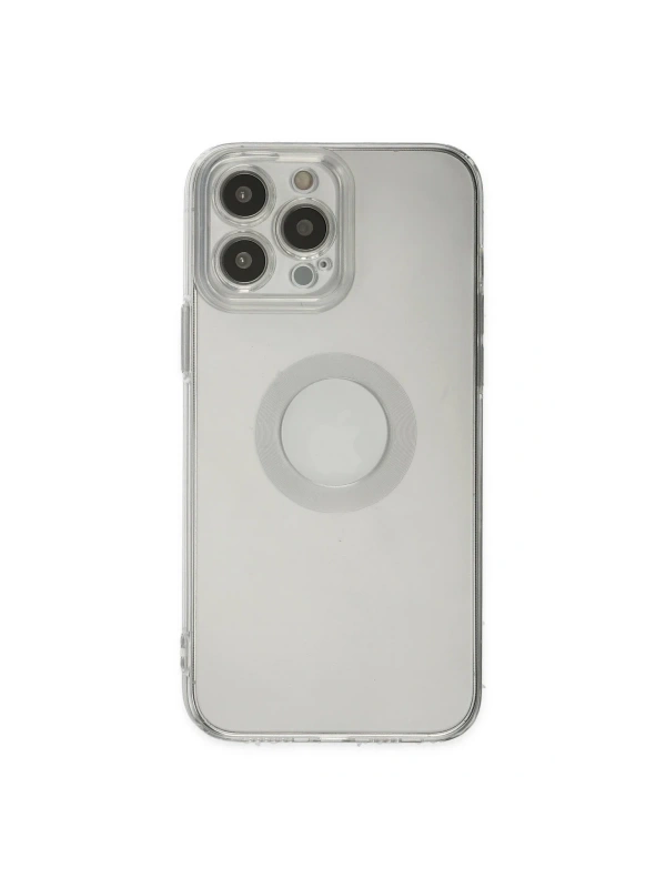 KILIFINI SEÇ - Apple iPhone 14 Pro Max Kılıf Santa Lens Silikon - Şeffaf