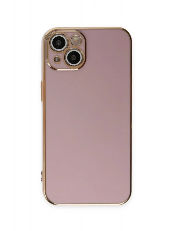 Newface Apple iPhone 15 Kılıf Volet Silikon - Mor