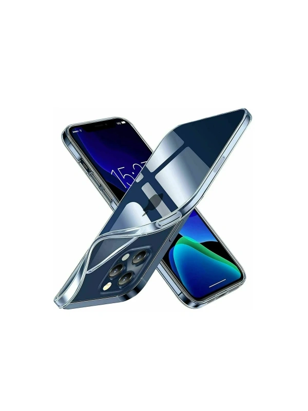 KILIFINI SEÇ - Apple iPhone 15 Pro Kılıf Lüx Şeffaf Silikon