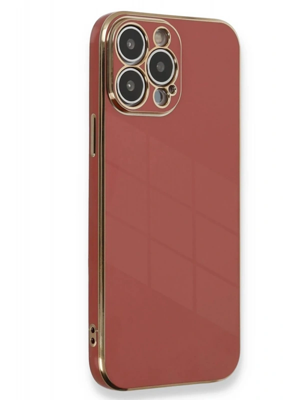 Newface Apple iPhone 15 Pro Kılıf Volet Silikon - Kırmızı