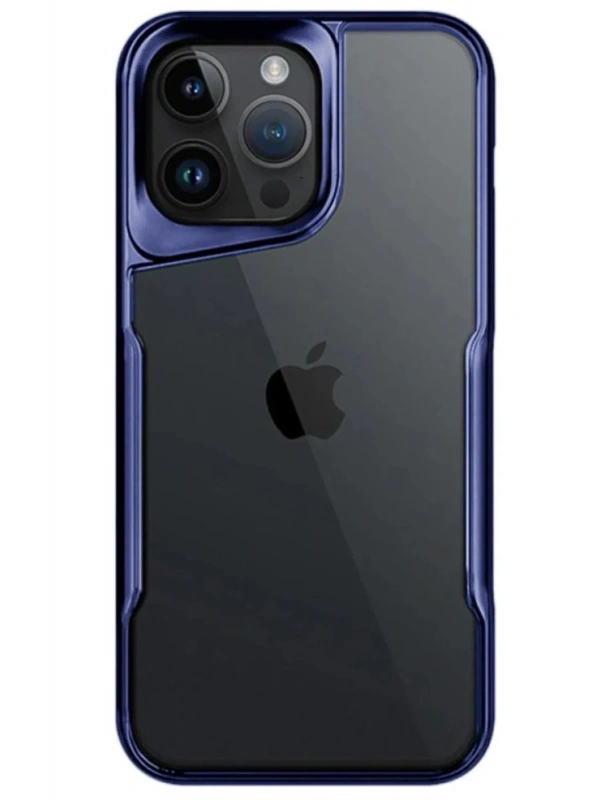 Newface Apple iPhone 15 Pro Max Kılıf Boyi Silikon Kapak - Lacivert