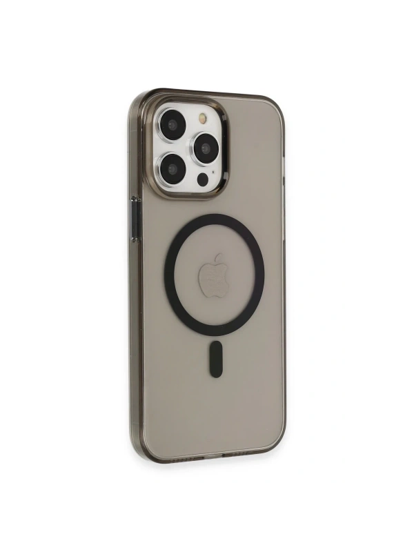 KILIFINI SEÇ - Apple iPhone 15 Pro Max Kılıf Tron Şeffaf Magsafe Kapak