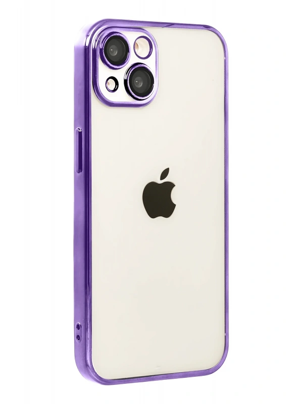 Newface Apple iPhone 15 Razer Lensli Silikon - Mor