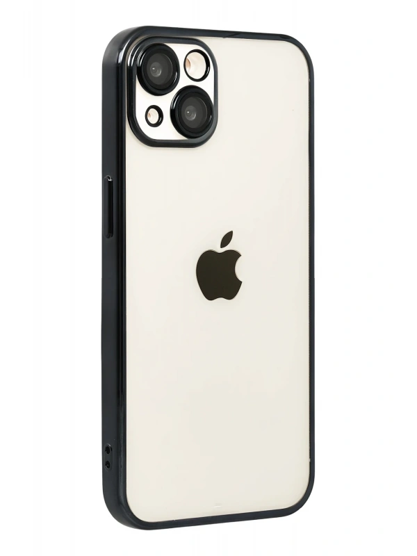 Newface Apple iPhone 15 Razer Lensli Silikon - Siyah
