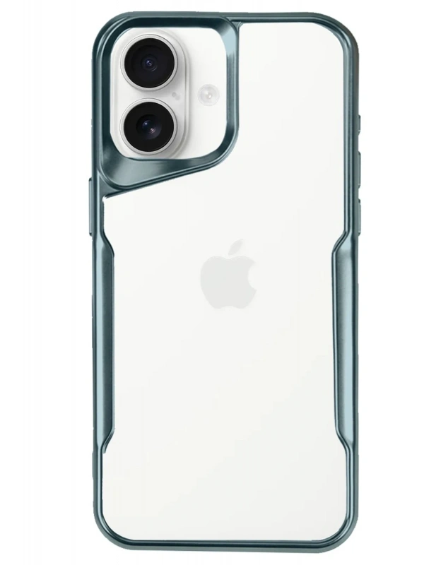 Newface Apple iPhone 16 Kılıf Boyi Silikon Kapak - Turkuaz